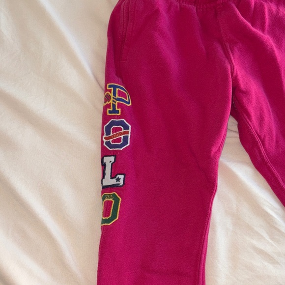 Polo by Ralph Lauren Fuchsia Two Piece Sweatsuit - Picture 4 of 4